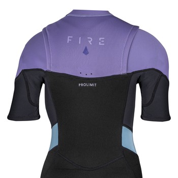 PROLIMIT Neoprenanzug Fire Shorty Freezip 2/2 Q-lining - FL Lavender/Black Damen 2024