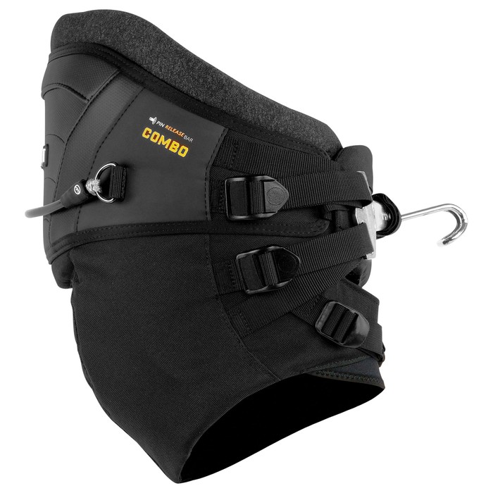 PROLIMIT Harness Kite Seat Combo + bar pad Black/Grey/Orange 2023