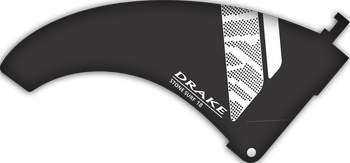 Starboard Windsurf Finne DRAKE STONE SURF BLACK G10 - US Box 2024