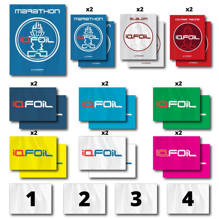 Starboard iQFOIL RACE MANAGEMENT FLAGSET23 Flags .