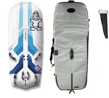 Starboard SB iQFOIL 85 YouthBOARD PACKAGE w. 56 CM FIN & Bag StarLite Carbon