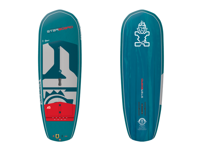 Starboard SUP 20 SUP20  6'4"x25" HYPER FOIL Blue Carbon