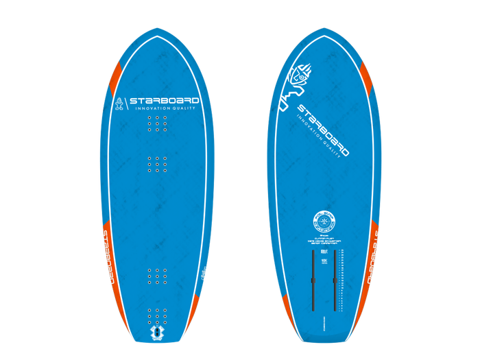 Starboard SUP23 4.3 X 18.5 FOIL SURF V.2 Blue Carbon