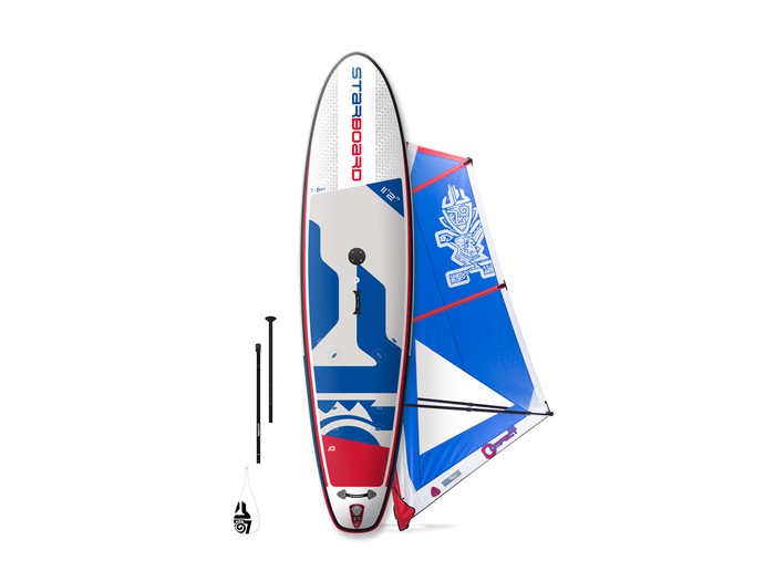 Starboard 20 SUP20 WATERMAN PACKG. 11'2"INFLATABLE WITH BLEND 11'2" Deluxe SC