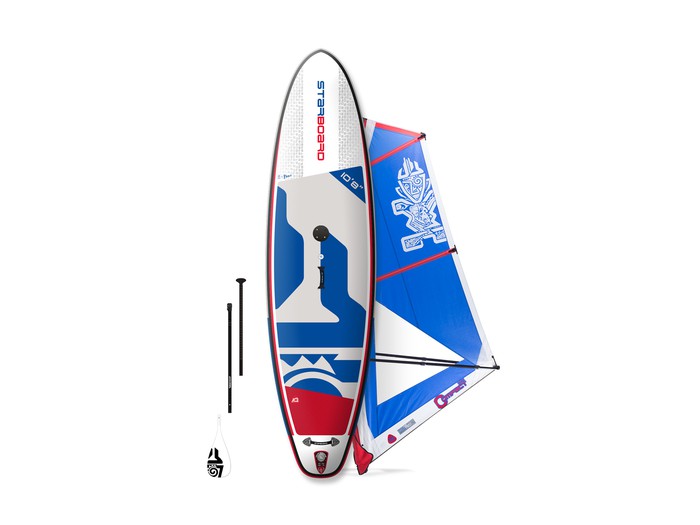 Starboard 20 SUP20 WATERMAN PACKG. 10'8"INFLATABLE WITH iGO 10'8" Deluxe SC