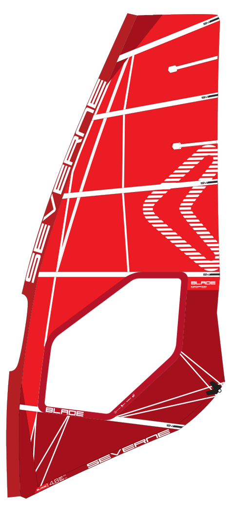 SEVERNE Windsurf Segel BLADE red 2023