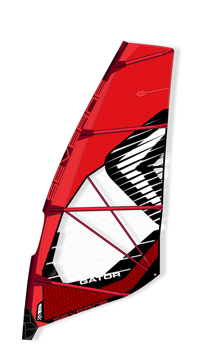 SEVERNE Windsurf Segel GATOR red 2023