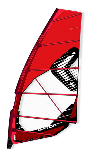 SEVERNE Windsurf Segel GATOR red 2023