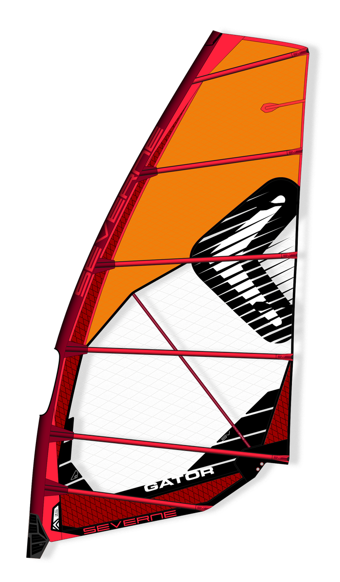 SEVERNE Windsurf Segel GATOR orange 2024