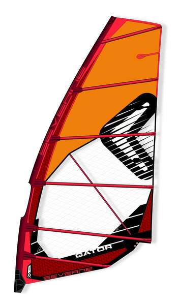 SEVERNE Windsurf Segel GATOR orange 2023