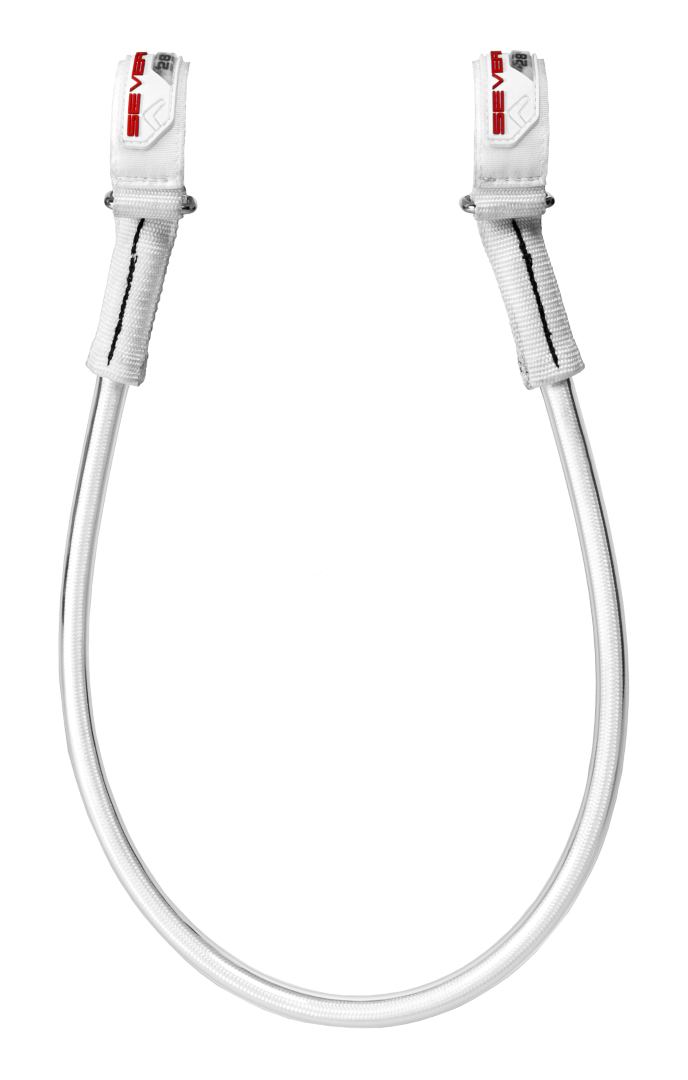 SEVERNE Windsurf Trapeztampen QUICK-FIX HARNESS LINES white