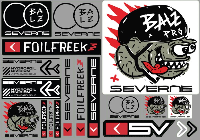 All SV23 FOILFREEK STICKER PACKA2 .