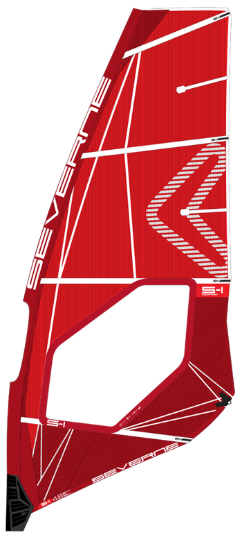 SEVERNE Windsurf Segel S-1 red 2023