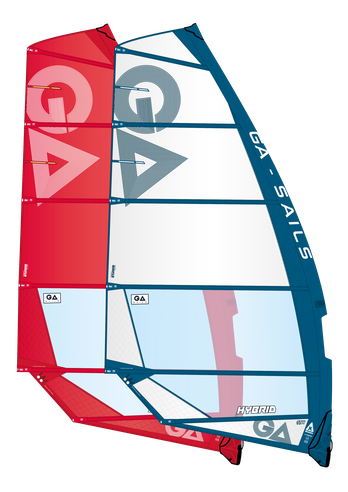 GA-Sails Windsurf Segel Rigg Hybrid 2023