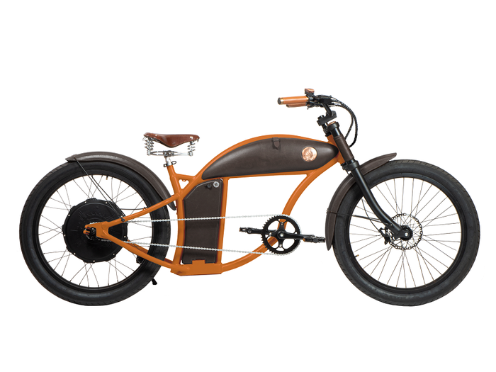 RAYVOLT BIKES Cruzer L Smart Hub (400W) e-bike orange 2024
