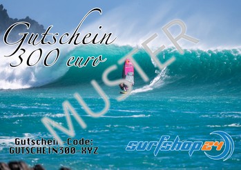 Surfshop24 Geschenk Gutschein