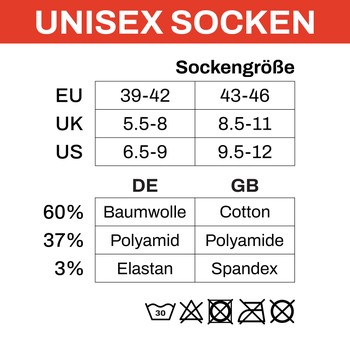 Surfsoxx Thermo Socken Fashion 6 Paar Socken Damen Herren Warm Weichbund