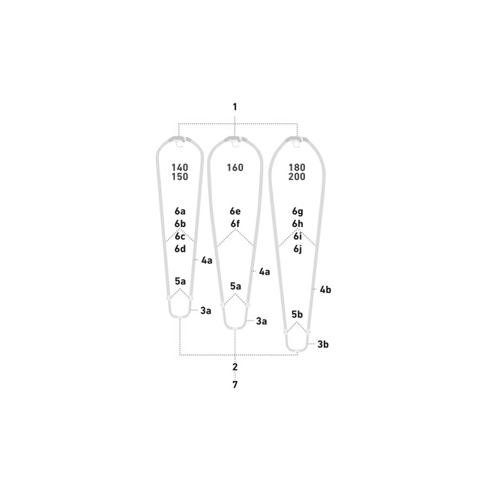 Duotone - Plug for Alu Tailend (2pcs) oval - Spareparts 2024