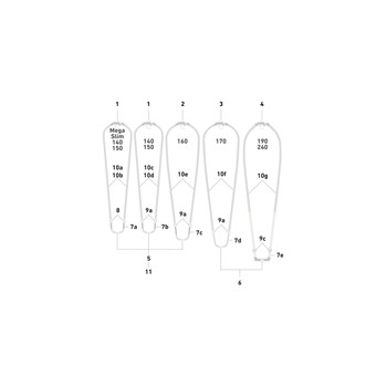 Duotone - Double Pin.Lock (2pcs) (SS22) - Spareparts 2024