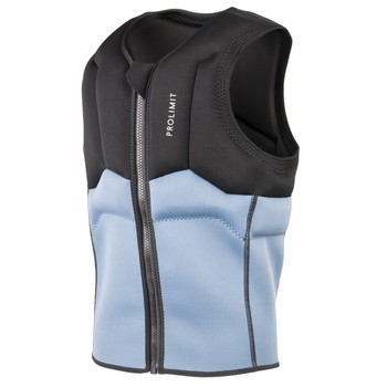 Prolimit Prallschutzweste ACE Halfpadded vest Frontzip Black/Blue 2025