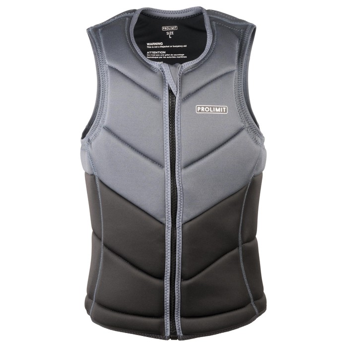 Prolimit Fusion Slider Vest Full Padded Frontzip Black/Grey 2024