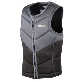 Prolimit Fusion Slider Vest Full Padded Frontzip Black/Grey 2024