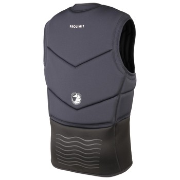 Prolimit Fusion Slider Vest Half Padded Frontzip Black 2024