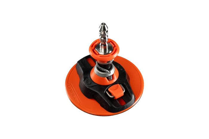 Unifiber Windsurf Mastfuß Baseplate Tendon Joint Elite (U-Pin)