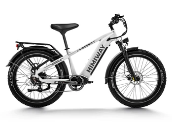 Himiway E-Bike Zebra D5 Upgrade Premium All Terrain Fatbike inklusive Akku