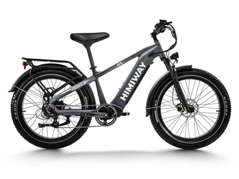 Himiway E-Bike Zebra D5 Upgrade Premium All Terrain Fatbike inklusive Akku