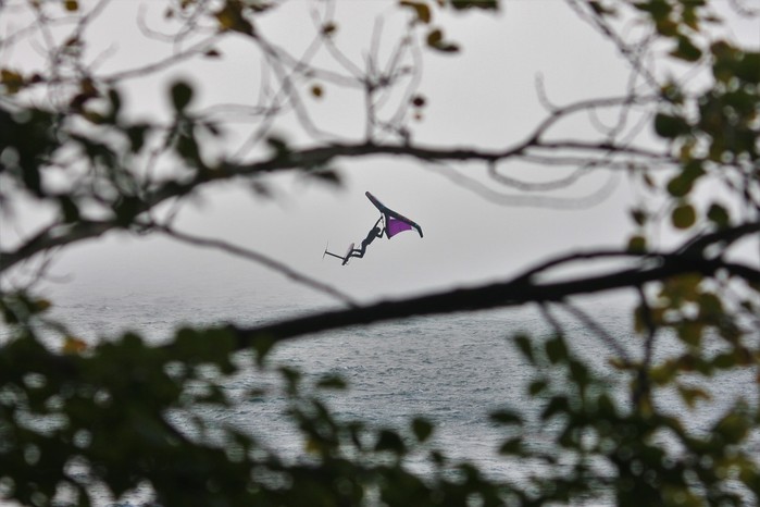 ION Wing/SUP Leash Core Coiled Hip Safety