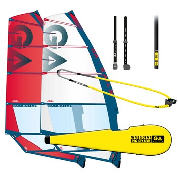 GA-Sails Windsurf Segel Hybrid komplett Rigg 2024