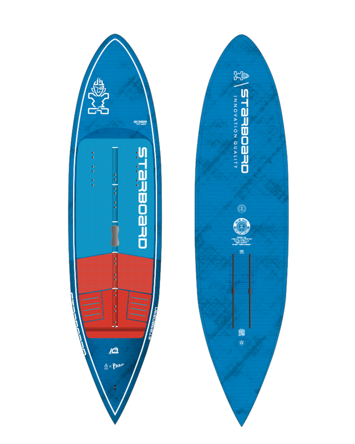 Starboard Downwind & Wing Foilboard ACE FOIL LITE Blue Carbon 2024