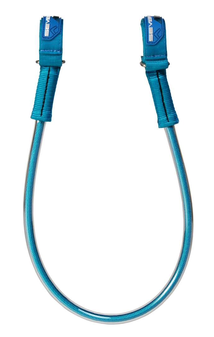 SEVERNE Windsurf Trapeztampen QUICK-FIX HARNESS LINES blue