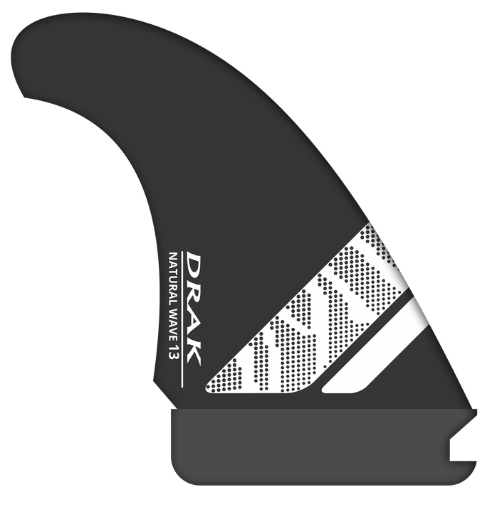 Starboard Windsurf Finne NATURAL WAVE BLACK G10 - SLOT BOX 2024