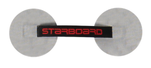 Starboard SUP SUP 1" BLACK WEBBING HANDLEPACK OF 5 .