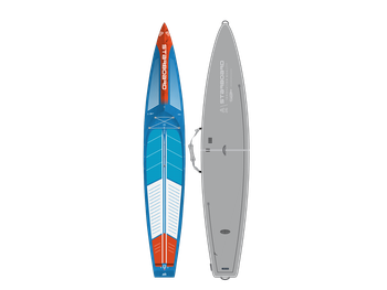 Starboard SUP Gen R Blue Carbon inklusive Boardbag 2024