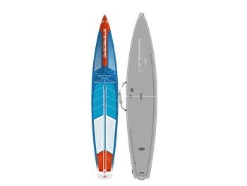 Starboard SUP Gen R Blue Carbon Sandwich inklusive Boardbag 2025