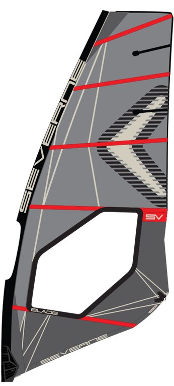 SEVERNE Windsurf Segel BLADE antracite 2024