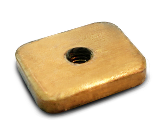 Starboard SB24  SQUARE BRASS WASHER M4Pack of 10 .