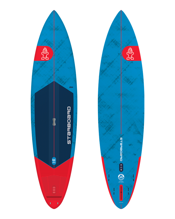 Starboard SUP GUN Blue Carbon