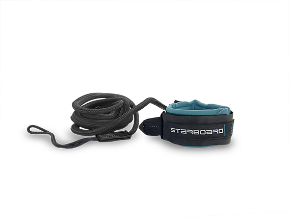 Starboard SUP YULEX LIGHT LEASH WITH BLACK SLEEVE .