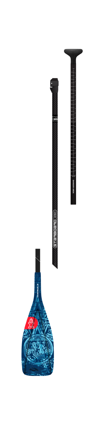 Starboard SUP LIMA 3pc Tiki Tech Lite 29mm Carbon F35