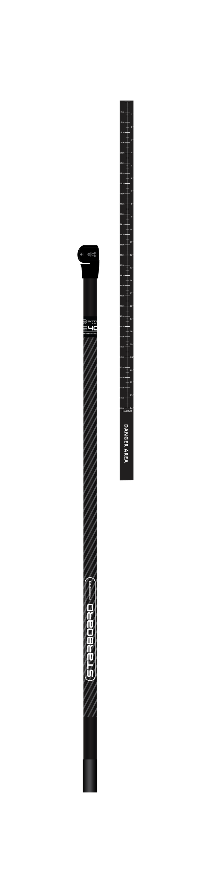 Starboard SUP CARBON SHAFT 26MM 2PC ADJF40 .