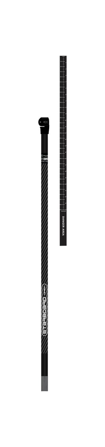 Starboard SUP CARBON SHAFT 29MM 2PC ADJ F35 .