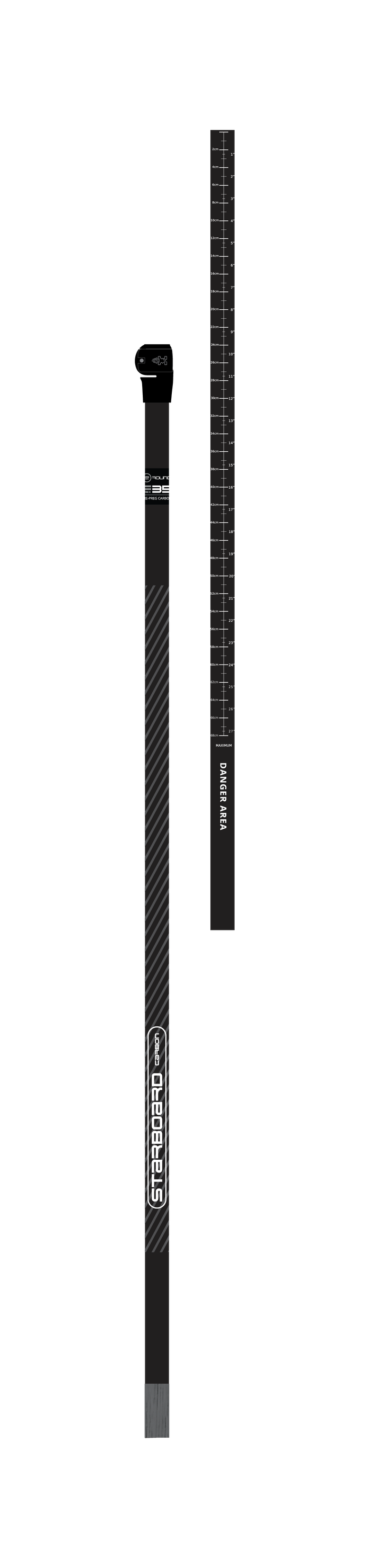 Starboard SUP GIANT 29MM  SHAFT F352 PCS ADJ CARBON .