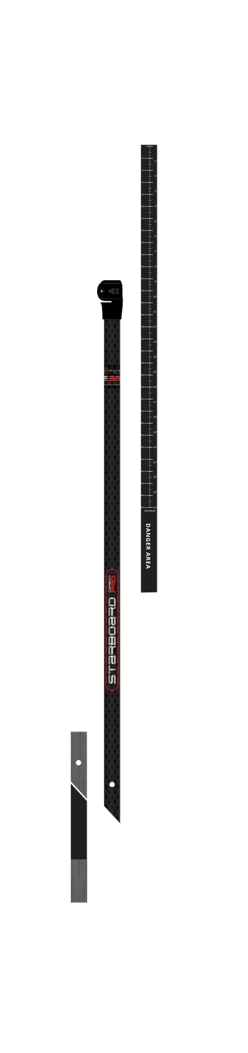 Starboard SUP CARBON PRO SDJ SHAFT 29MM 3PC F35 .