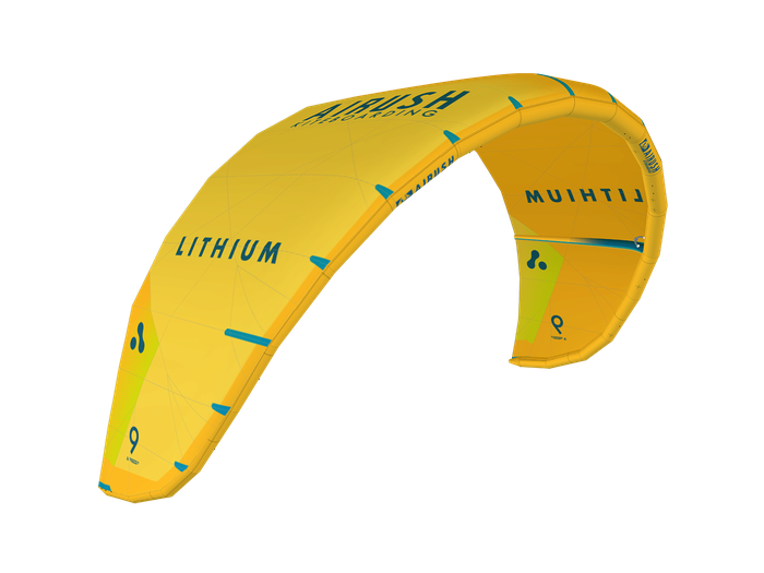 Airush Kite LITHIUM V14KITE ONLY Yellow 2025