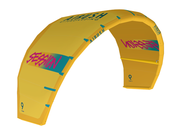 AIRUSH Kite Session V2 Kite only Yellow 2025