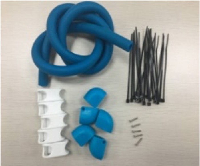 Starboard WING AR23 SPS ONE PUMP REPAIR KIT1M TUBE/5 CLAMPS/20 CABLE TIES FOR FREEWING .